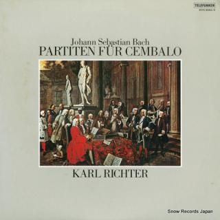 RICHTER, KARL bach; partiten fur cembalo K17C8343