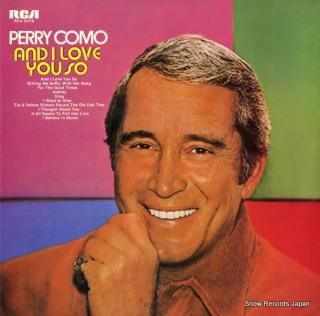 COMO, PERRY and i love you so RCA-5079