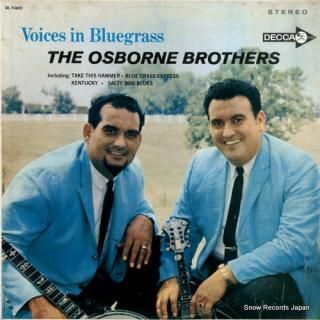 OSBORNE BROTHERS, THE voices in bluegrass DL74602