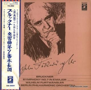 FURTWANGLER, WILHELM bruckner; symphony no.7 in e major EAB-80004