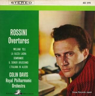 DAVIS, COLIN rossini overtures ASC5193