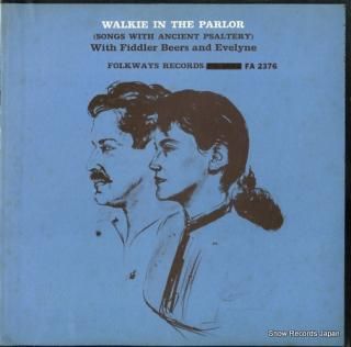 BEERS, FIDDLER, AND EVELYNE walkie in the parlor FA2376