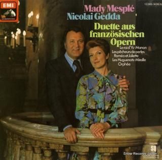 GEDDA, NICOLAI duette aus franzosischen opern CO63-14010