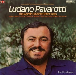 PAVAROTTI, LUCIANO the world's favorite tenor arias OS26384