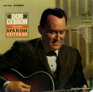 GIBSON, DON don gibson with spanish guitars LSP-3594