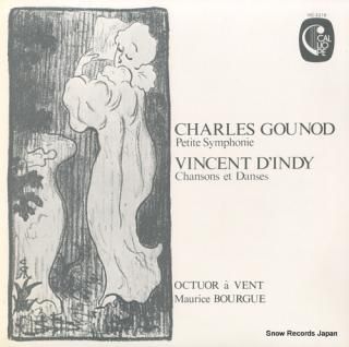 BOURGUE, MAURICE gounod; petite symphonie pour neuf instruments a vent / VIC-2216
