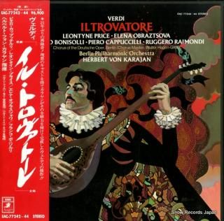 KARAJAN, HERBERT VON verdi; il trovatore EAC-77242
