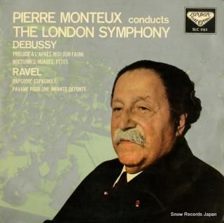 MONTEUX, PIERRE pierre monteux conducts the london symphony SLC1193