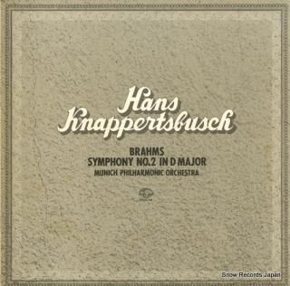 KNAPPERTSBUSCH, HANS brahms; symphony no.2 in d major K20C-54