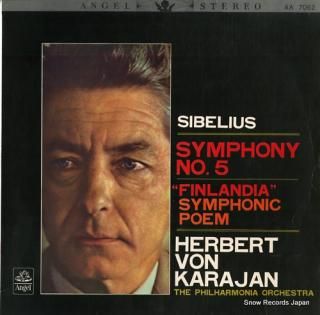KARAJAN, HERBERT VON sibelius; symphony no.5 AA-7062