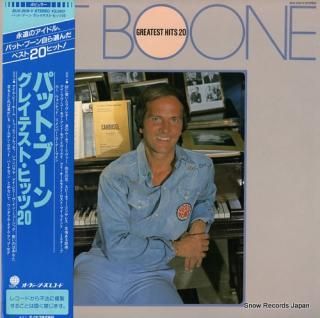 BOONE, PAT greatest hits 20 SUX-209-X