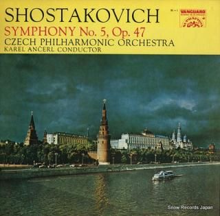 ANCERL, KAREL shostakovich; symphony no.5 SU-1
