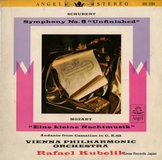 KUBELIK, RAFAEL shubert; symphony no.8 