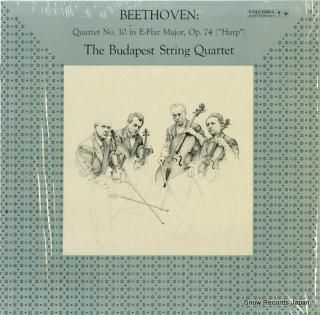 BUDAPEST STRING QUARTET, THE beethoven; quartet no.10 