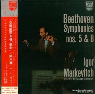 MARKEVITCH, IGOR beethoven; symphonies no.5 & 8 FL-5504