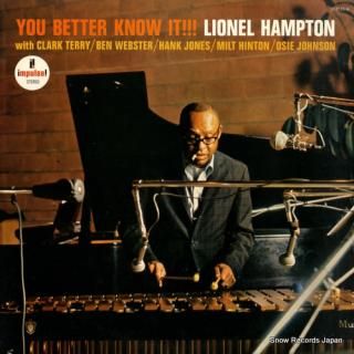 HAMPTON, LIONEL you better know it!!! YP-8586-AI