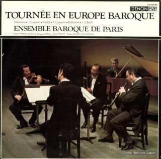 ENSEMBLE BAROQUE DE PARIS tournee en europe baroque OX-7026-ND