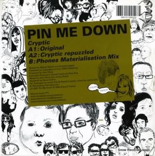 PIN ME DOWN cryptic KITSUNEMUSIC071