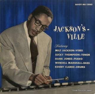 JACKSON, MILT jackson's ville MG-12080