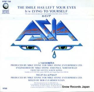 ASIA the smile has left your eyes 07SP730