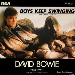 BOWIE, DAVID boys keep swinging SS-3215
