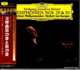 KARAJAN, HERBERT VON mozart; symphonien nos.29 & 39 UCCG-4502