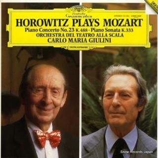 HOROWITZ, VLADIMIR horowitz plays mozart 23MG0991