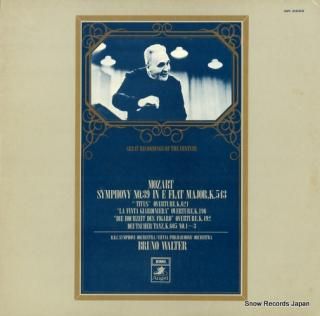 WALTER, BRUNO mozart; sumphony no.39 GR-2259