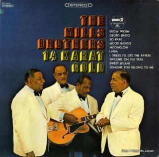 MILLS BROTHERS, THE 14 karat gold SPC-3076