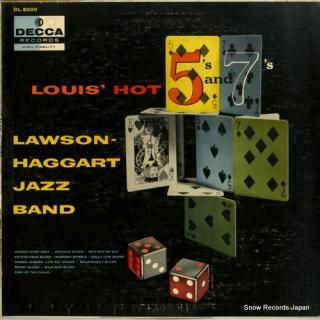 LAWSON-HAGGART JAZZ BAND louis' hot 5's and 7's DL8200
