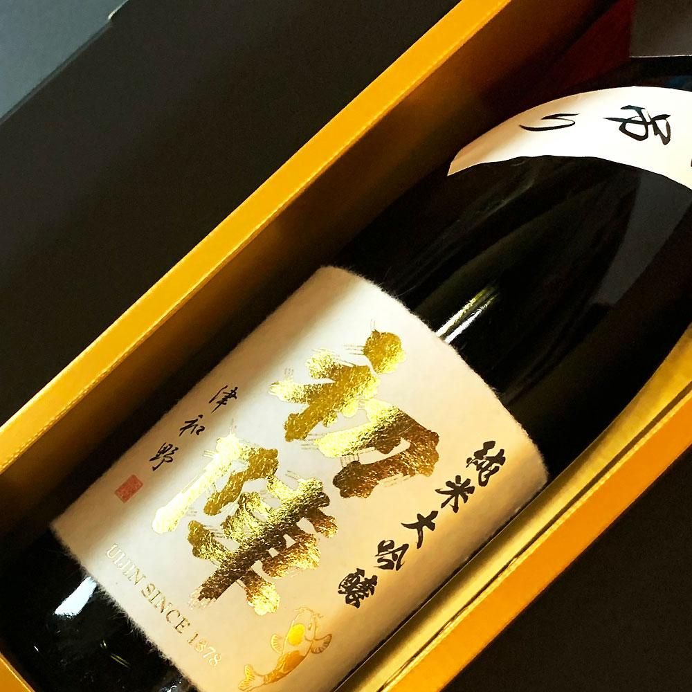 日本酒 酒袋 セット 初陣純米大吟醸酒【袋絞り】720ml｜津和野産『山田錦』を100％使用した