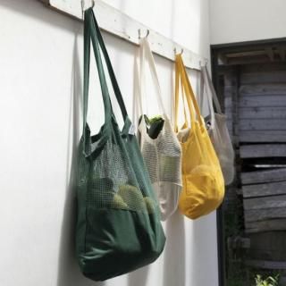 DULTON��Cotton half mesh bag��L/����ȥ� ���åȥ�ϡ��ե�å���Хå�
