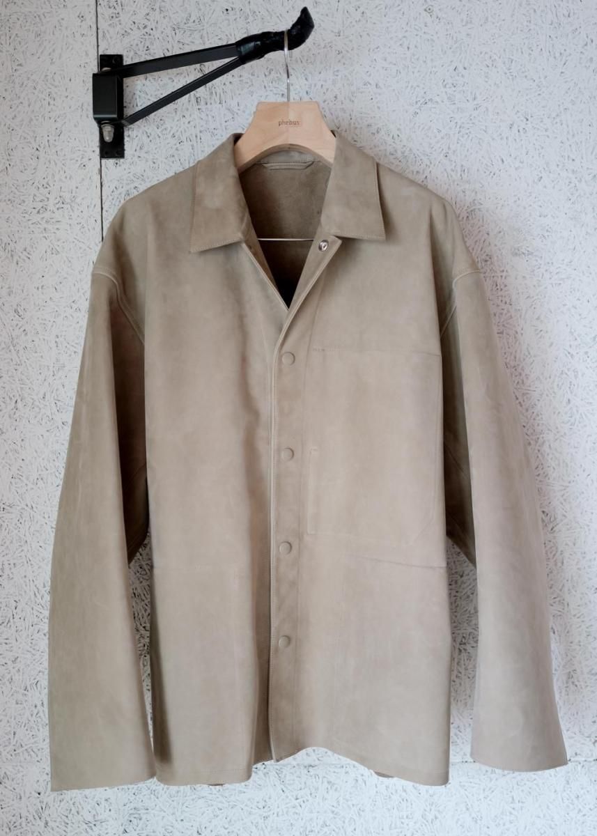 Cow nubuck over shirt