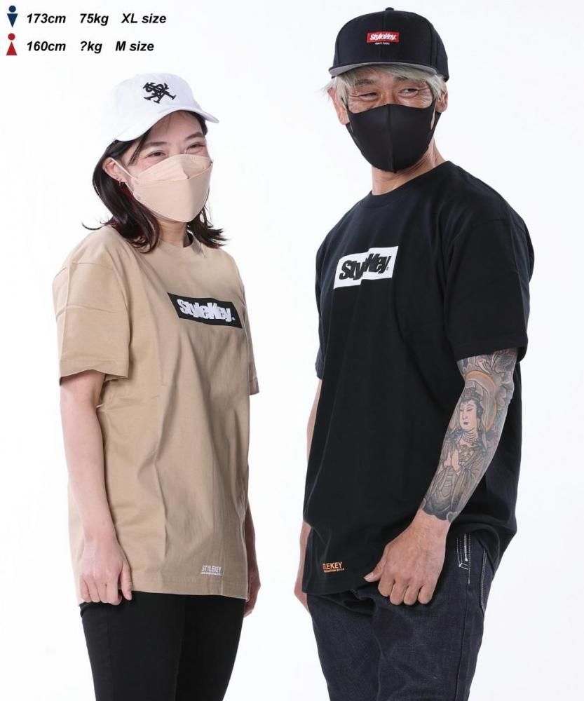 STYLEKEY(スタイルキー) 半袖Tシャツ BOX LOGO S/S TEE(SK25SP-SS03)