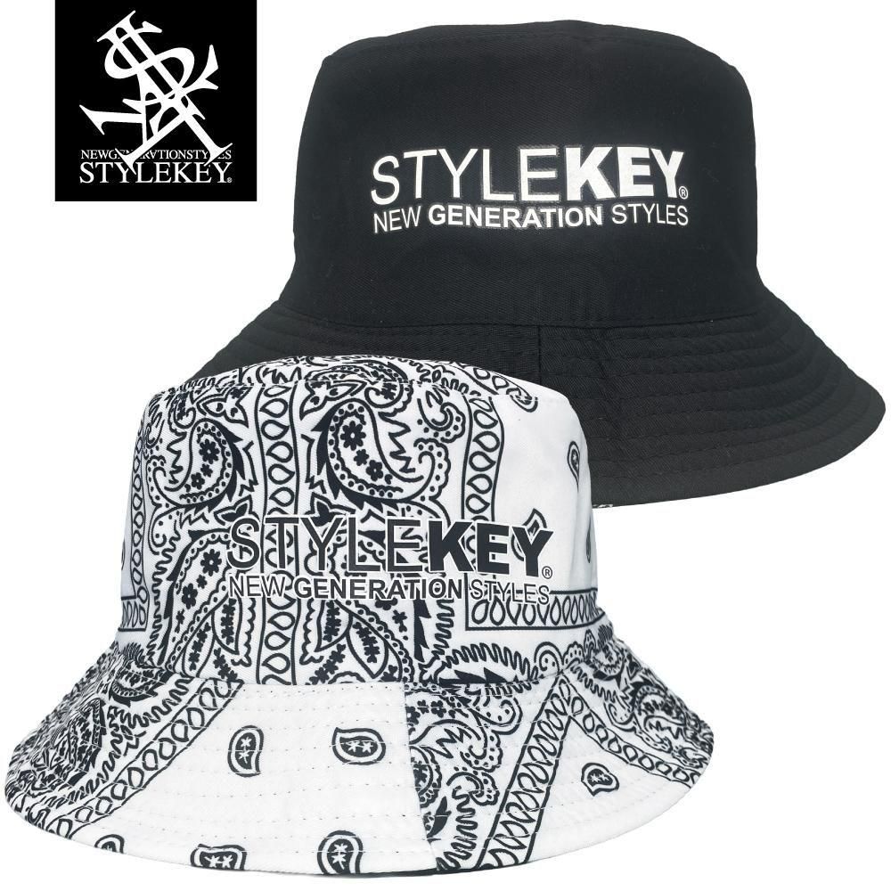 STYLEKEY(スタイルキー) リバーシブルバケットハット PAISLEY