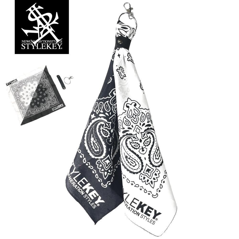 STYLEKEY(スタイルキー) バンダナキーホルダー PAISLEY BANDANA