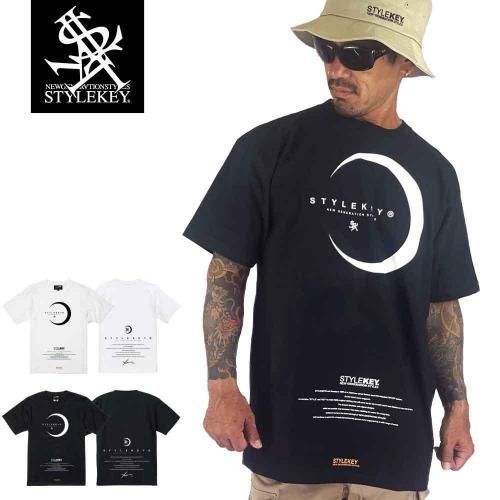 STYLEKEY 륭 ȾµT TSUKUYOMI S/S TEE(SK25C8-SS04)