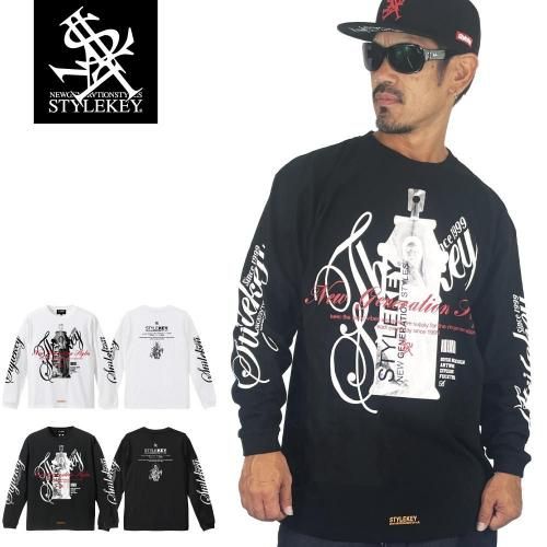 STYLEKEY(륭) ĹµT GIFTED BORN L/S TEE(SK25C9-LS04)
