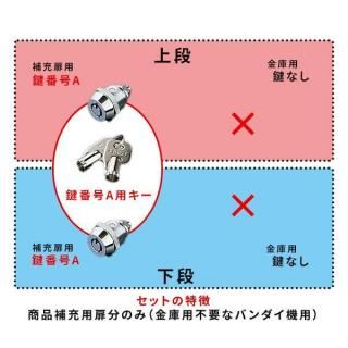キーシリンダーセット | バンダイ・タカラトミー - DC12V SHOP