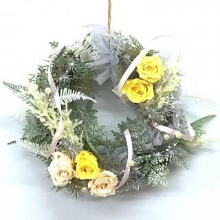 リースアレンジメント（プリザーブドフラワー）L-005