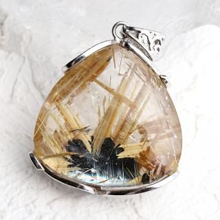 タイチンルチルクォーツペンダント | 秘蔵コレクション - ヒーリング