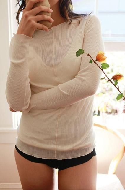 LONG SLEEVE TEE AMELIAå󥰥꡼Tꥢå˥ååȥ100% SISI FILLE