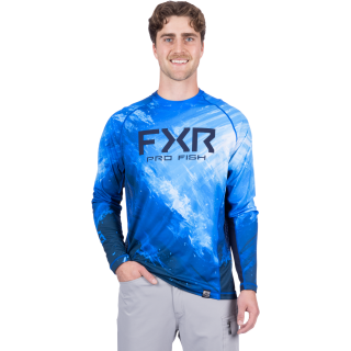 <img class='new_mark_img1' src='https://img.shop-pro.jp/img/new/icons6.gif' style='border:none;display:inline;margin:0px;padding:0px;width:auto;' />DERBY SWELL AIR UPF LONG SLEEVE / BLUE/NAVY