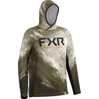 <img class='new_mark_img1' src='https://img.shop-pro.jp/img/new/icons6.gif' style='border:none;display:inline;margin:0px;padding:0px;width:auto;' />DERBY SWELL AIR UPF PULLOVER HOODIE MOSS/ORANGE