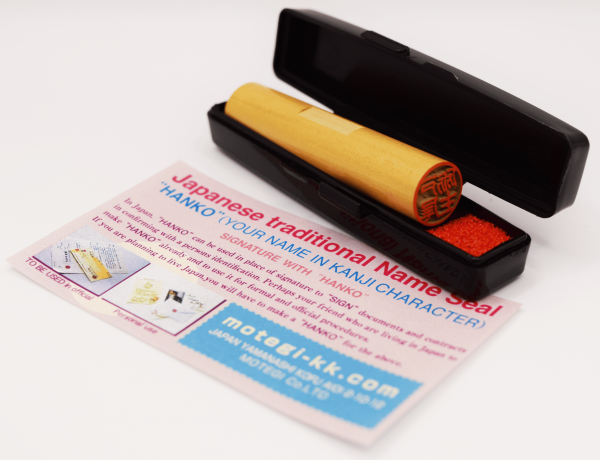 ͸HANKO ݰ ꥸʥ/"HANKO" for foreigners - Round seal type - Original creation