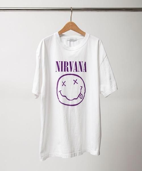 【新品】フレームワーク　JOHNBULL NIRVANA Tシャツ ホワイト JOHNBULL NIRVANA FUDGE PACKIN Tシャツ（ホワイト）（ブラック