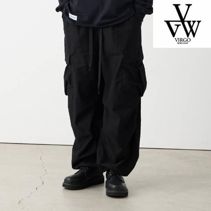 VIRGOwearworks 르  ѥ TANKER WIDE CARGO PANTS  ֥å VG-PT-448