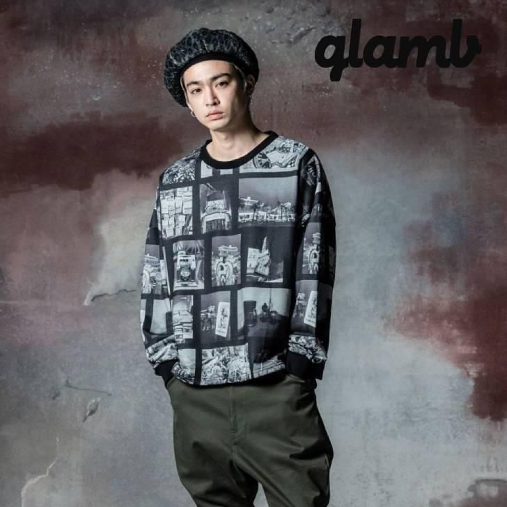 glamb  Ĺµå  Sin City Photo Sweat/󥷥ƥեȥå ߾ ֥å GB0324/CS04