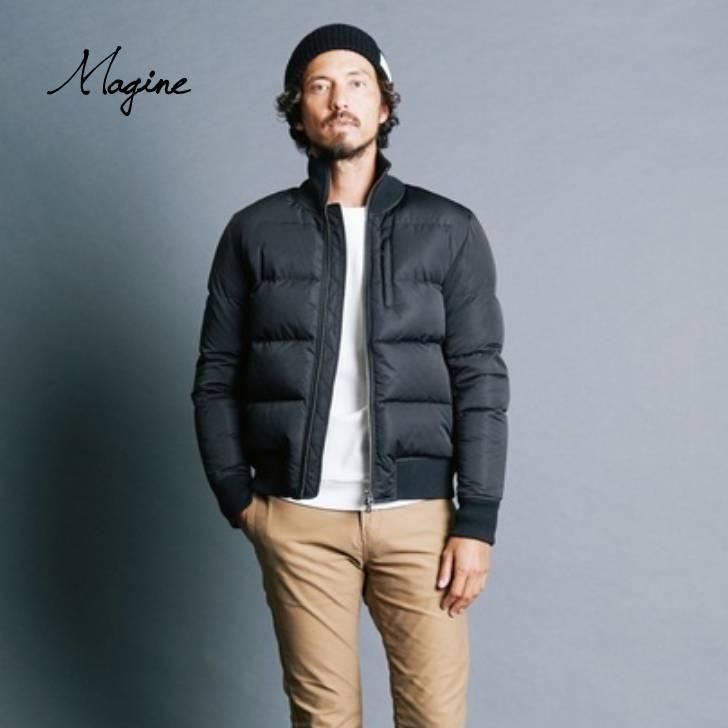 magine ޡ Magine 󥸥㥱å  NYLON STAND RIB DOWN JKT/ʥ󥹥ɥ֥󥸥㥱å ߾ ͥӡ/֥å 2334-005