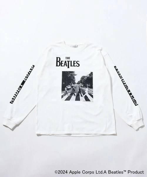 ֥ johnbull Johnbull ĹµT  The Beatles 󥰥꡼T(ABBY ROAD) ߥեå ۥ磻 ֥å JT251C01